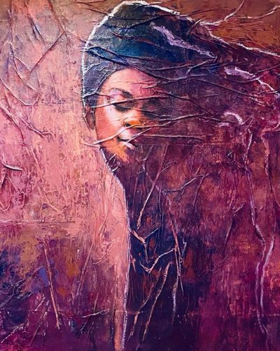 Untitled - 2019 - Acrylic On Canvas - 4Ft x 4Ft